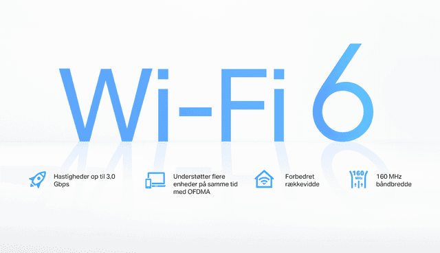 TP-Link Archer Air R5 - AX3000 Wi-Fi 6 Air Router - Hurtig forbindelse med WiFi 6
