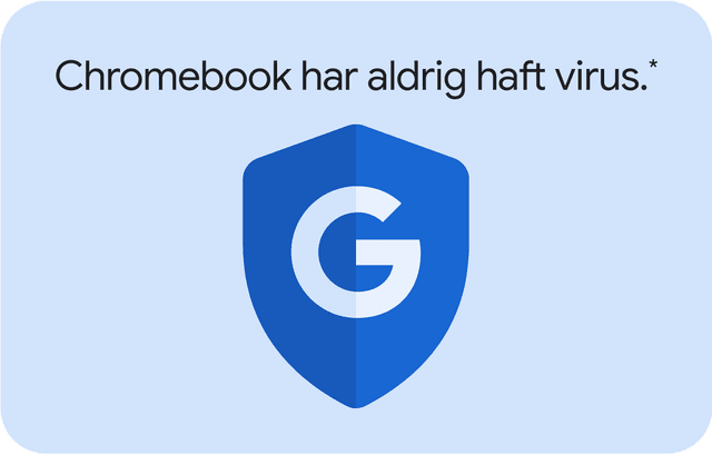 Chromebook er brugervenligt og sikkert