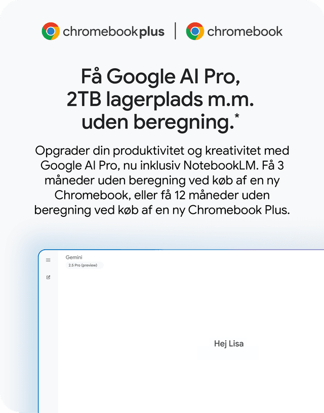 Opgrader din produktivitet og kreativitet med Google AI Pro