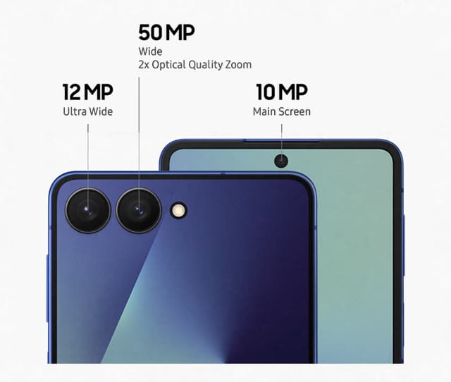 Kameraet til Galaxy Z Flip7