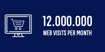 RM info-box web visits per month