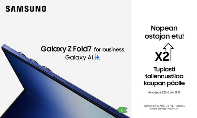 Galaxy Z Fold7 & Z Flip7 -lanseeraustarjous!