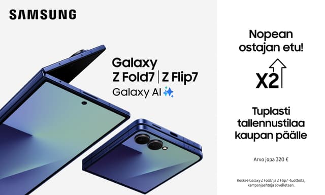 Galaxy Z Fold7 & Z Flip7 -lanseeraustarjous!