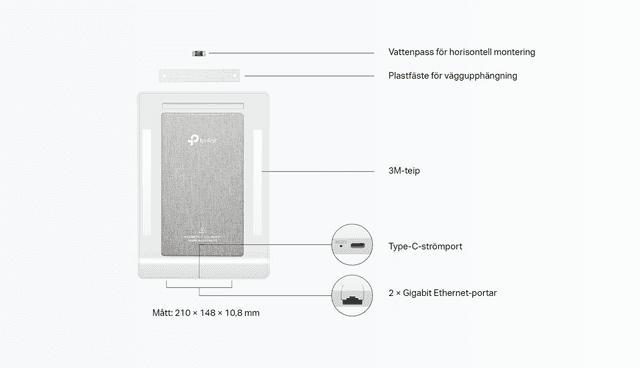 TP-Link Archer Air R5 - AX3000 Wi-Fi 6 Air Router - technical details