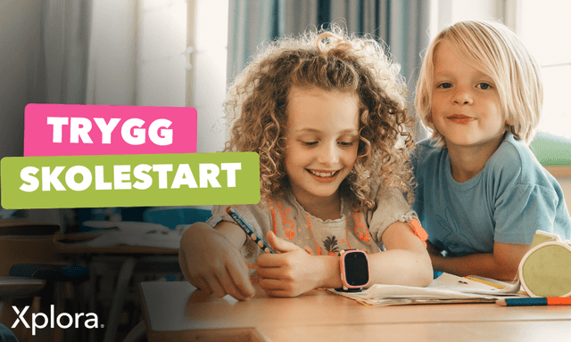 Xplora smartklokker for barn - en trygg skolestart med Xplora