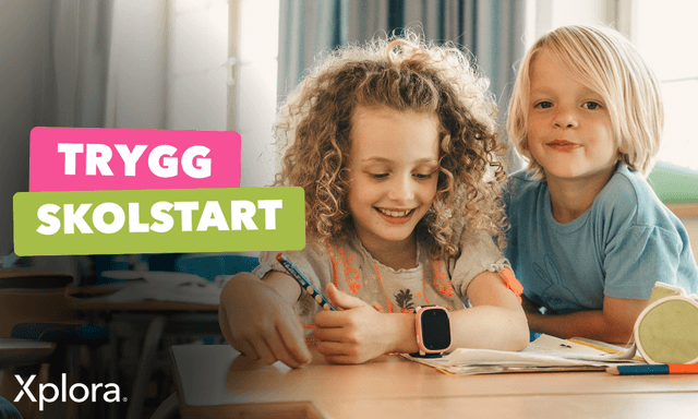 Xplora smartklockor för barn – en säker skolstart med Xplora