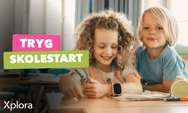 Xplora smartwatches til børn - en tryg skolestart med Xplora