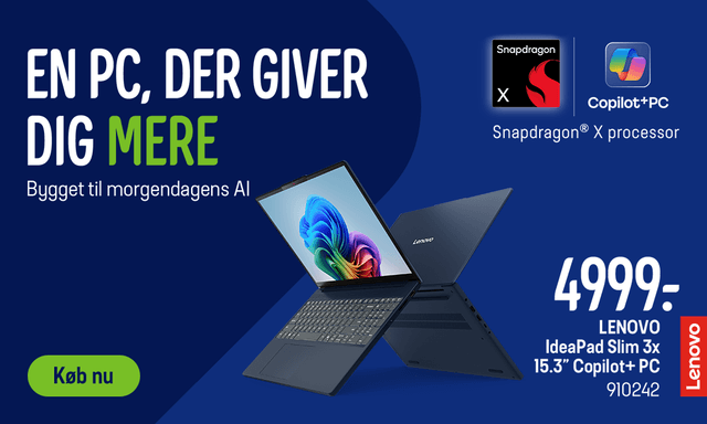 Lenovo IdeaPad Slim 3x – En PC, der giver dig Mere