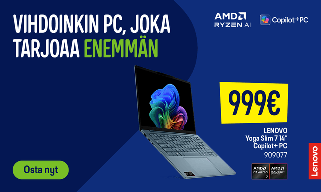 Lenovo Yoga Slim 7 – PC, joka tarjoaa enemmän