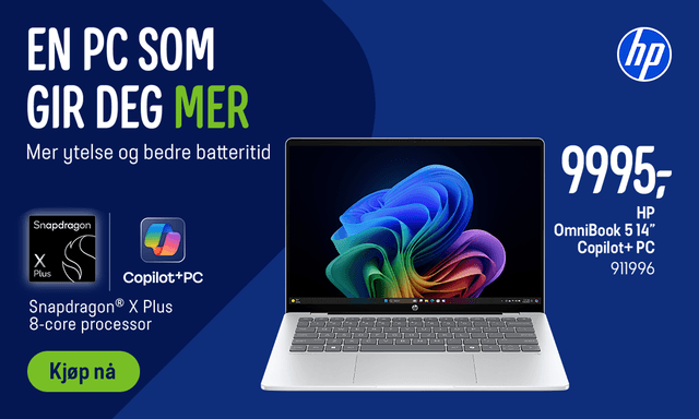 HP OmniBook 5 – En PC som gir deg Mer