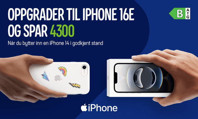 Oppgrader til iPhone 16E