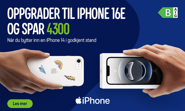 Oppgrader til iPhone 16E