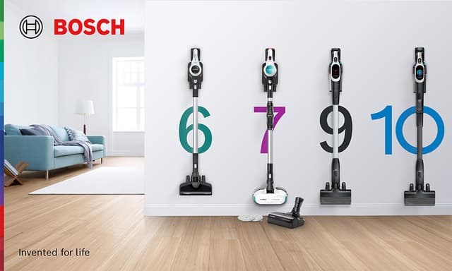 Bosch Unlimited -sarjan imureita rivissä seinää vasten