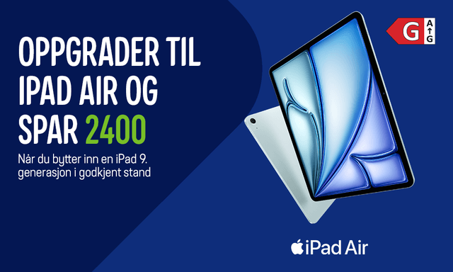 Oppgrader til iPad Air