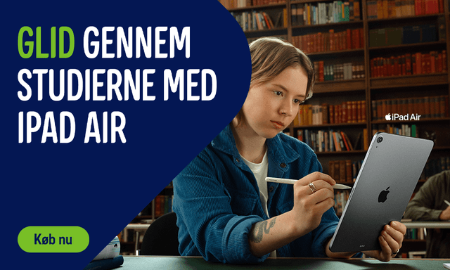 Glid gennem studierne med iPad Air