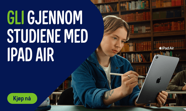 Gli gjennom studiene med iPad Air