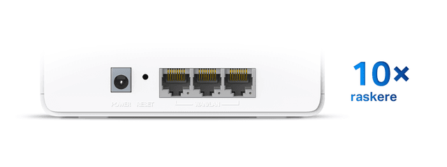 Halo H3000X – Full Gigabit Ports