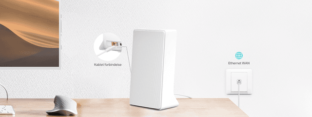 Mercusys – WAN forbindelse backup