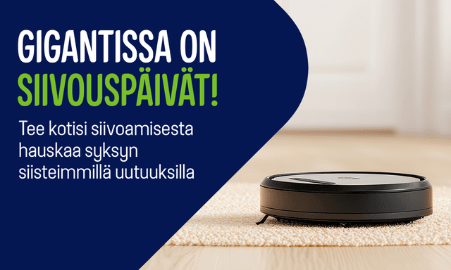 Gigantissa on siivouspäivät - tutustu tarjouksiin!