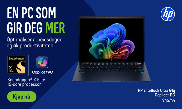 HP EliteBook Ultra – En PC som gir deg mer