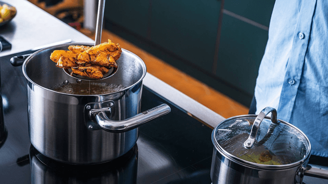 Restaurant-style French fries made with Ztove stove
