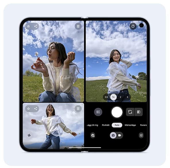 Pixel Fold Camera System