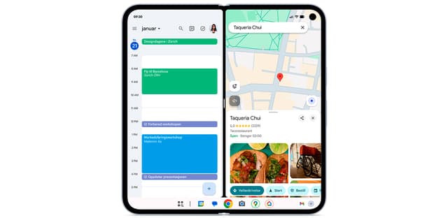 Google Pixel 10 Pro Fold - Split Screen