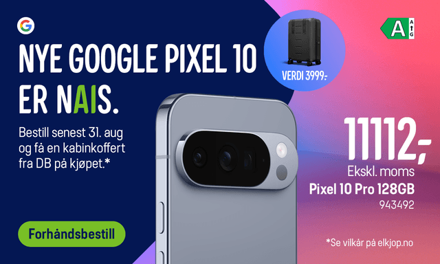 Nye Google Pixel 10 er nAIs