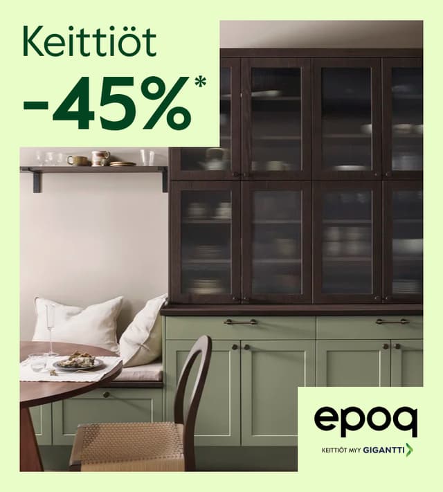 Epoq keittiöt nyt -45. Lue lisää.