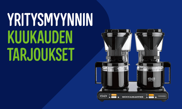 Moccamaster - yritysmyynnin kuukauden tarjous