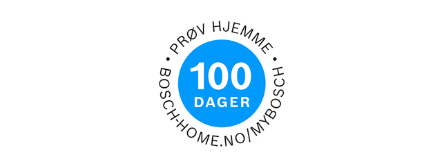 Bosch – Test at home for 100 days