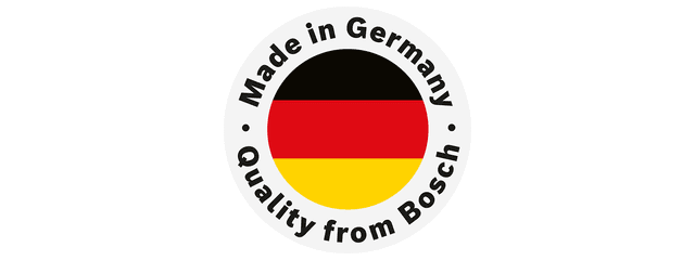 Quality from Bosch – Made in Germany
