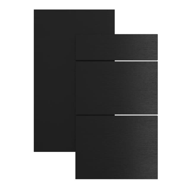 Edge Black Ash køkkenfront