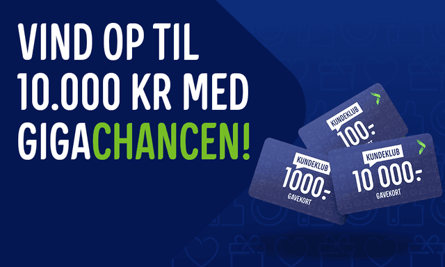 Gigachancen gavekort Elgiganten