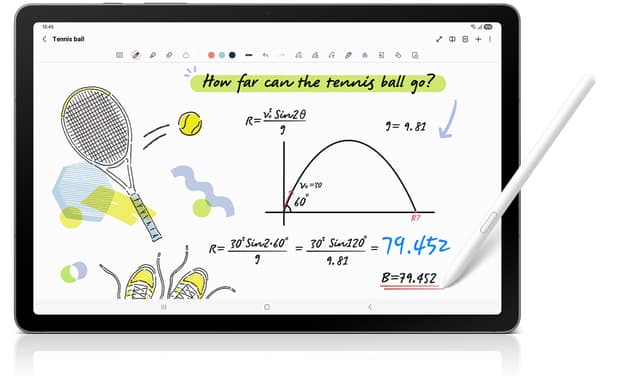 Samsung - Galaxy Tab S10 Lite - Math