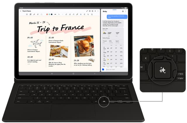 Samsung - Galaxy Tab S10 Lite - Galaxy AI Key
