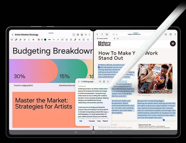 Samsung - Galaxy Tab S11 Ultra - Smarter Writing