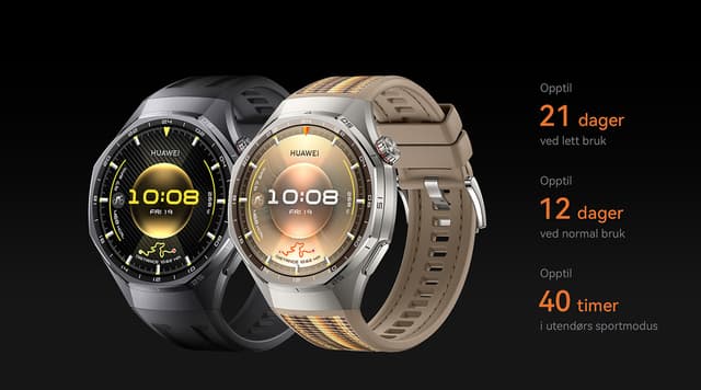 Huawei Watch GT 6 Pro – Battery power