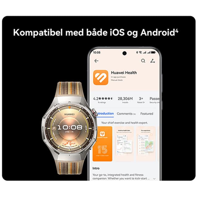 Huawei Watch GT 6 Pro – Broad compatibility