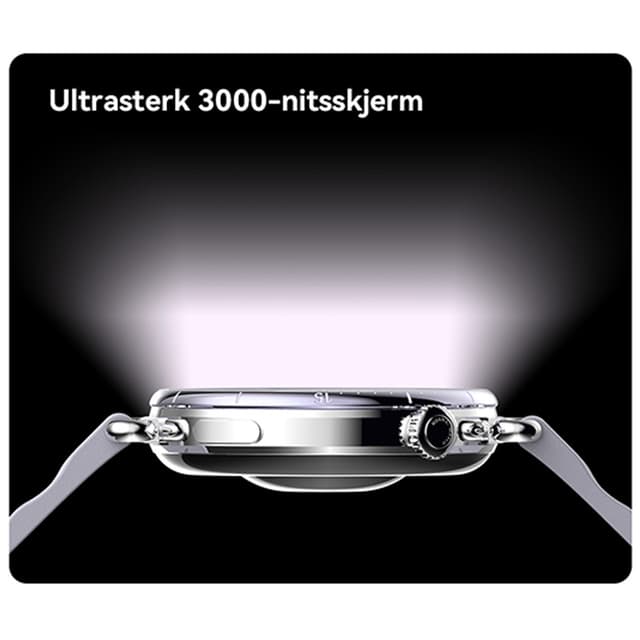 Huawei Watch GT 6 – Ultrasterk 3000-nitsskjerm