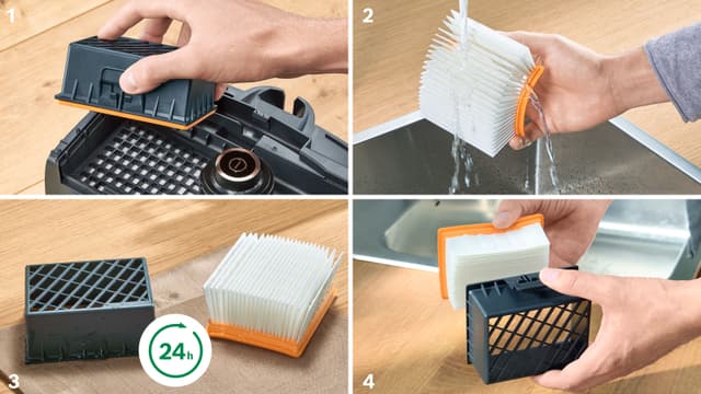 Bosch vacuum cleaner - HEPA filter