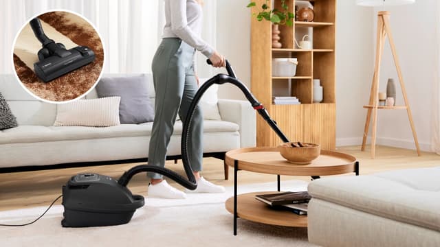 Bosch dammsugare - Dammuppsugning med orkanens kraft