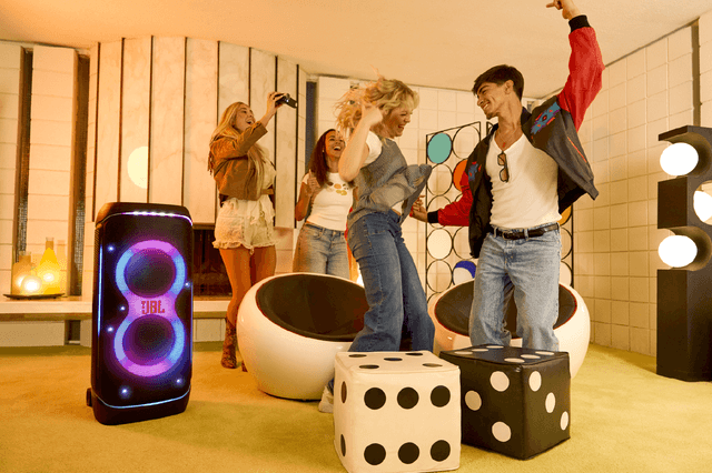 JBL Partybox 720 – Usean kaiuttimen liitettävyys Auracast™-teknologialla