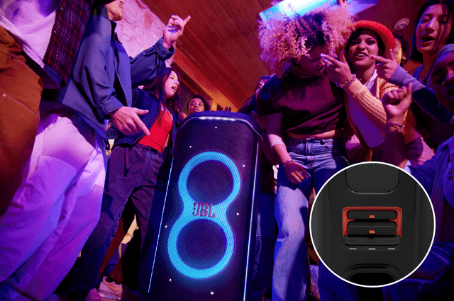 JBL Partybox 720 – Jopa 15 tuntia toistoaikaa