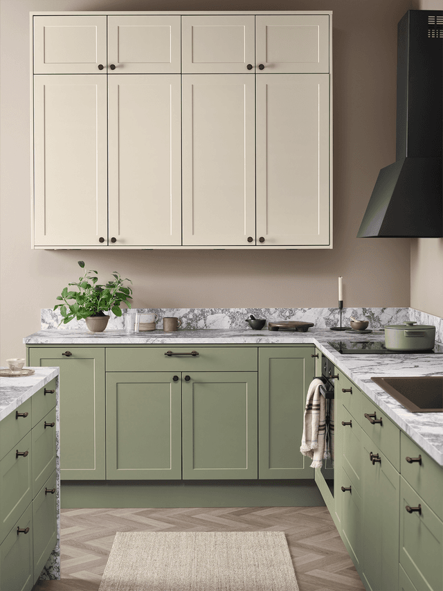 Epoq grönt kök - Canvas Olive