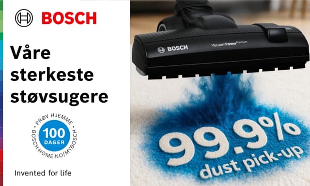 The strongest Bosch vacuum cleaner