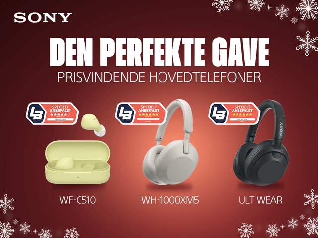 Sony hovedtelefoner – den perfekte gave