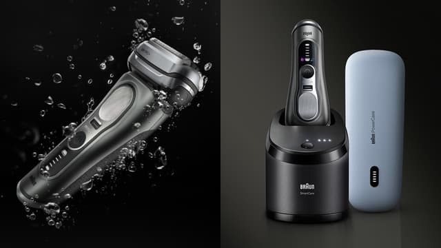 Braun-parranajokone – Vedenpitäväksi suunniteltu