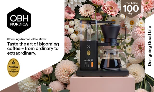 Nauti laadukkaista kahvihetkistä Blooming Aromalla