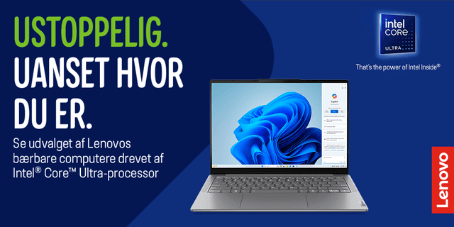 Lenovo laptops med Intel Core Ultra - Teaserbillede - DK